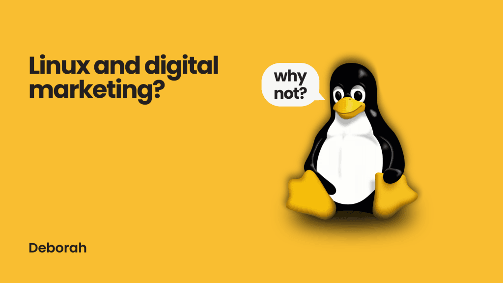 Linux for digital marketing