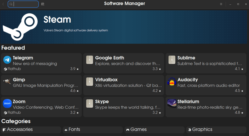 Linux for Digital Marketing: 5 Benefits & How to Start Linux Software Manager with marketing tools like GIMP and Audacity