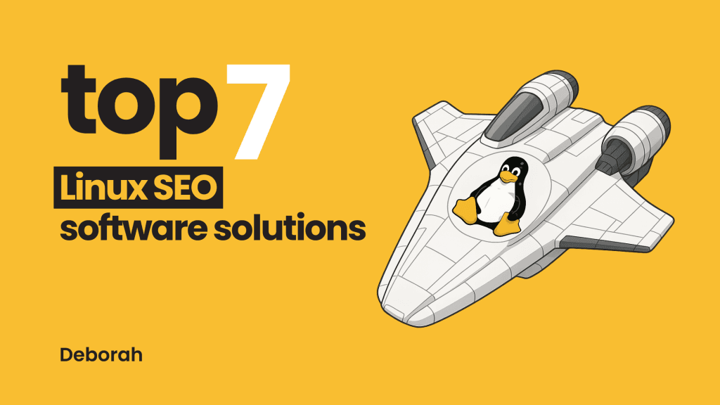 Linux SEO software solution background picture of the blog by Deborah agency