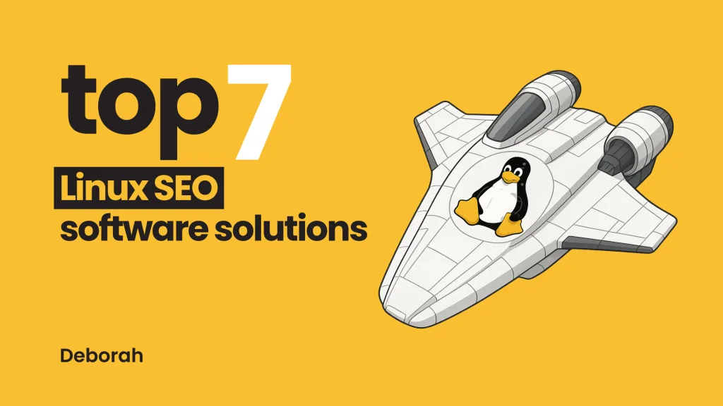 Linux SEO software solution background picture of the blog by Deborah agency