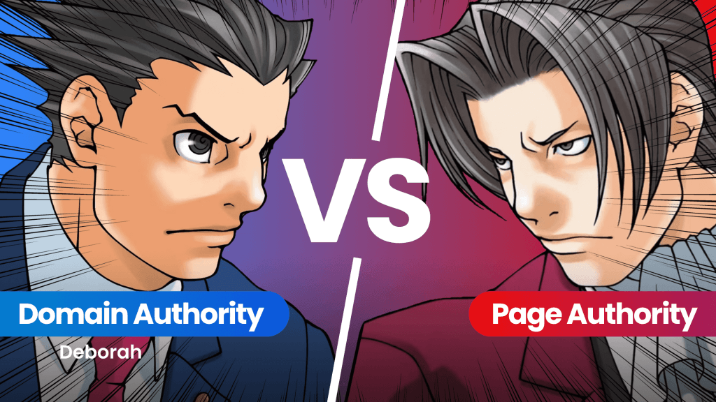 Domain auhtority Vs Page Authority