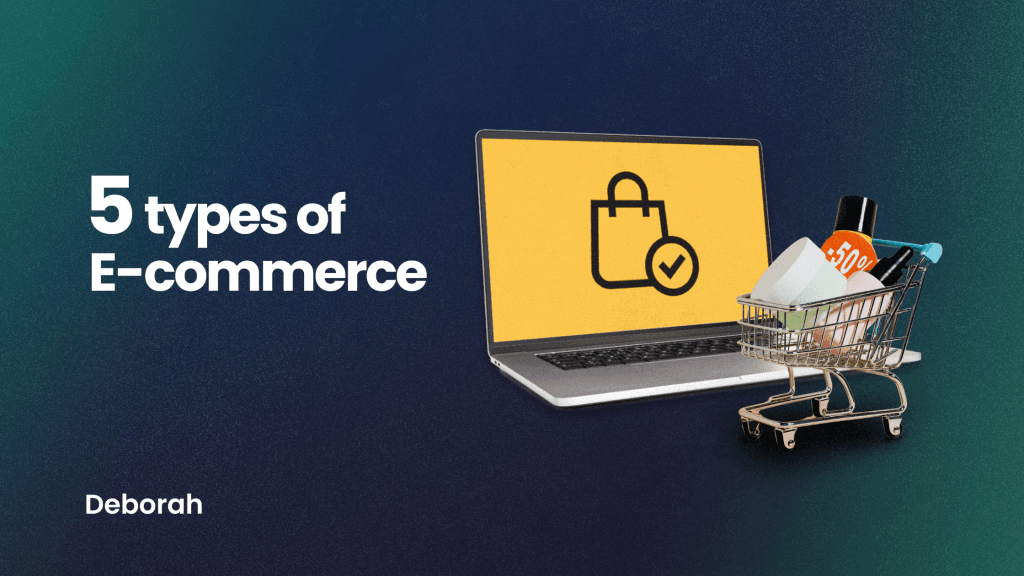 5 types of E-commerce cover photo