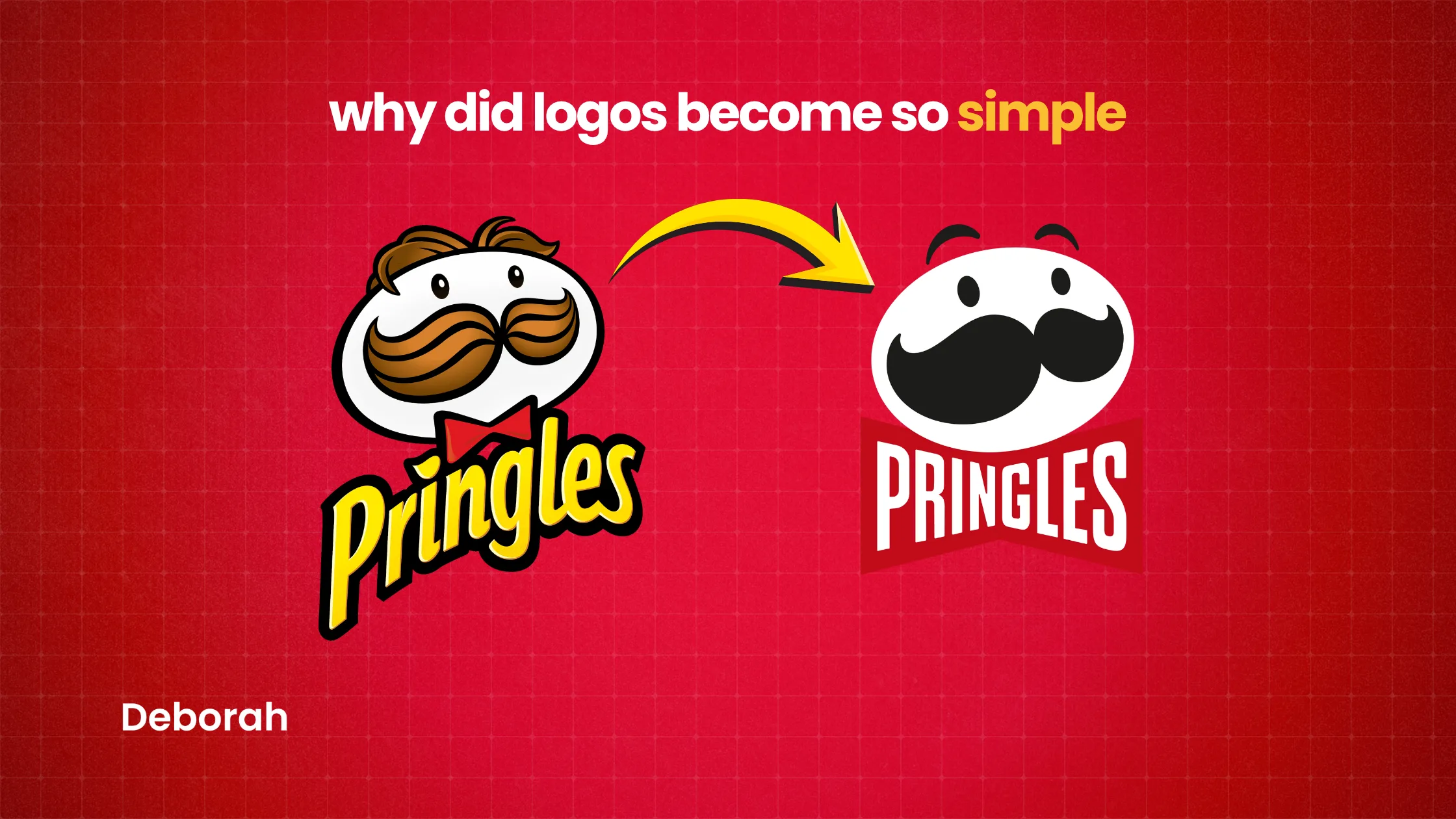 Why did logos become so simple