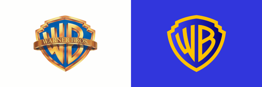 Why Did Logos Become So Simple? warner bros logo change