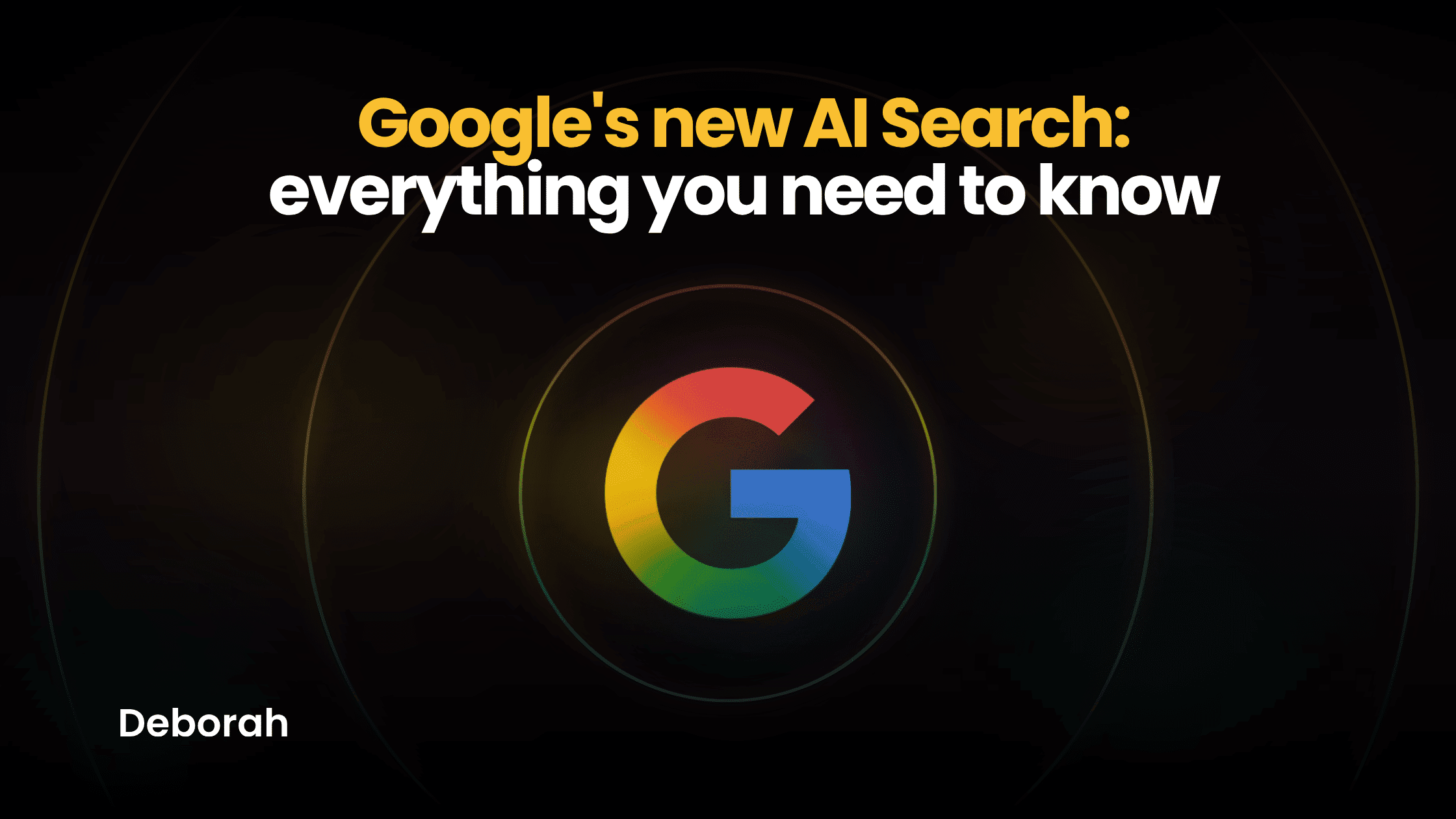 Home Google's New AI Search