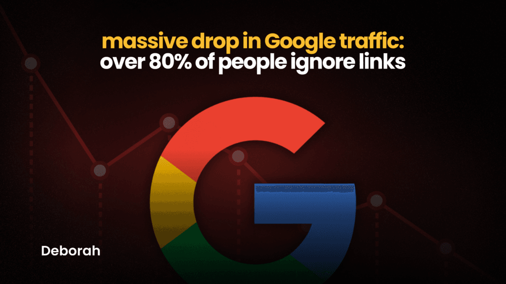 drop in google traffic